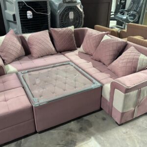 Royal Plush L-Shape Sofa Set