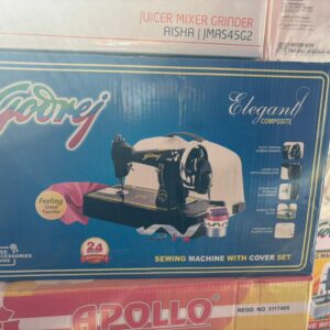 Godrej Elegant Composite Sewing Machine – With Cover Set