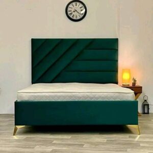 Emerald Luxe Panel Bed