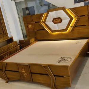 Royal LED Hexagon Bed Set