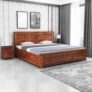 Royal Sheesham Storage Bed