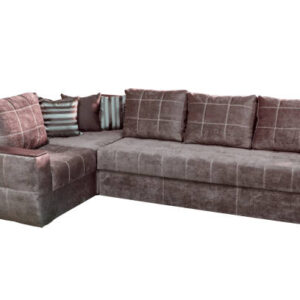 Square Pattern L-Shape Sofa