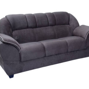 Grey Fabric 3-Seater Sofa