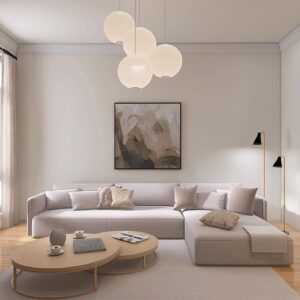 Frost White Luxury Sofa