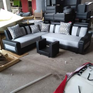 Black & Grey Premium Sofa Set