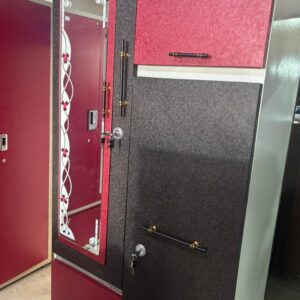 Heavy Duty Iron Double Door Steel Almirah – Bhatti Paint Finish